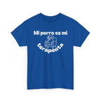 Unisex Heavy Cotton Tee with Fun Dog Therapy Quote, Pet Lover Gift, Casual T-Shirt for Dog Owners, Ideal for Everyday Wear