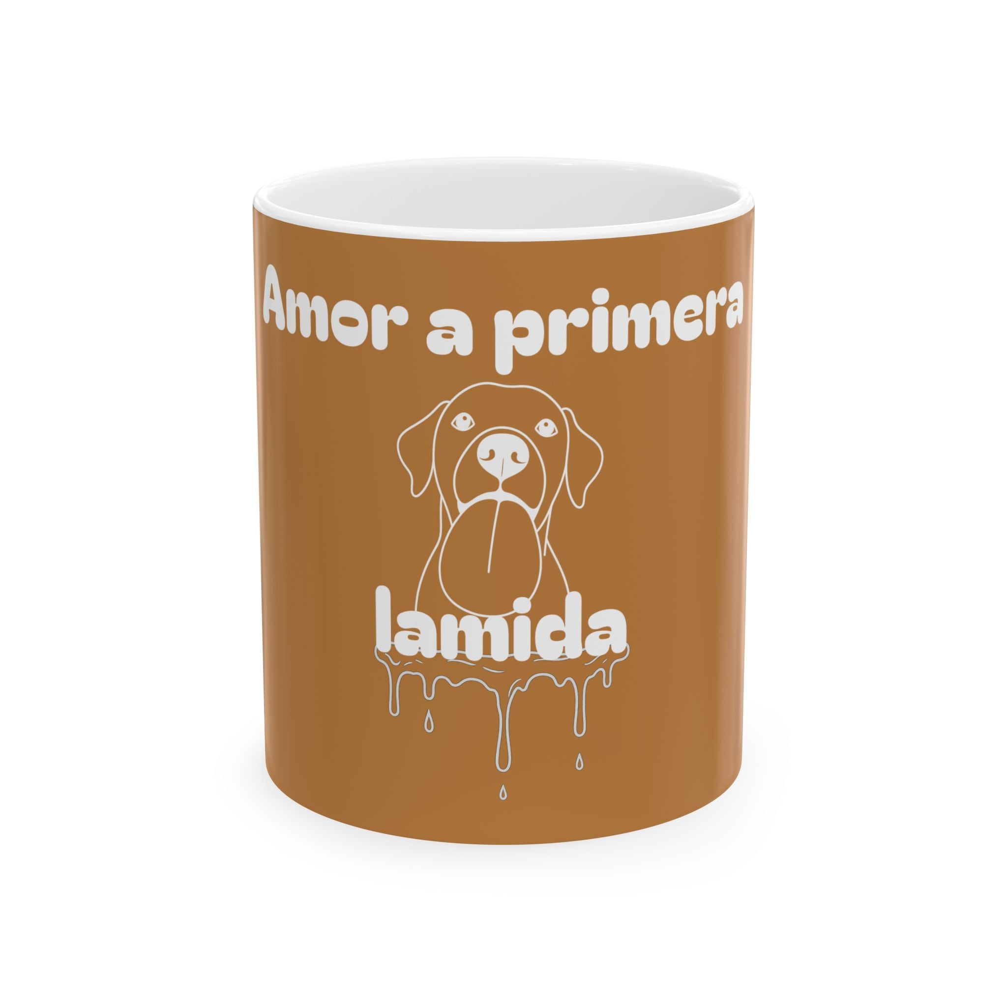 Dog Lover's Ceramic Mug - Perfect Gift for Pet Owners, Cute Coffee Cup, Funny Doggy Design, Birthday & Pet Adoption Celebration