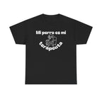 Unisex Heavy Cotton Tee with Fun Dog Therapy Quote, Pet Lover Gift, Casual T-Shirt for Dog Owners, Ideal for Everyday Wear