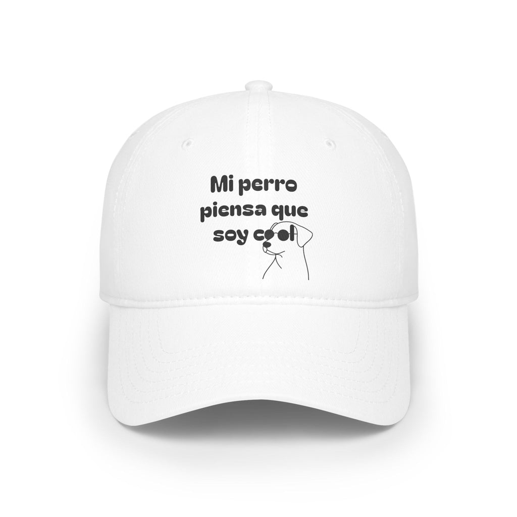 Funny Dog Lover Cap, Low Profile Baseball Cap, Pet Parent Gift, Casual Wear, Birthday Gift, Dog Owner Gift