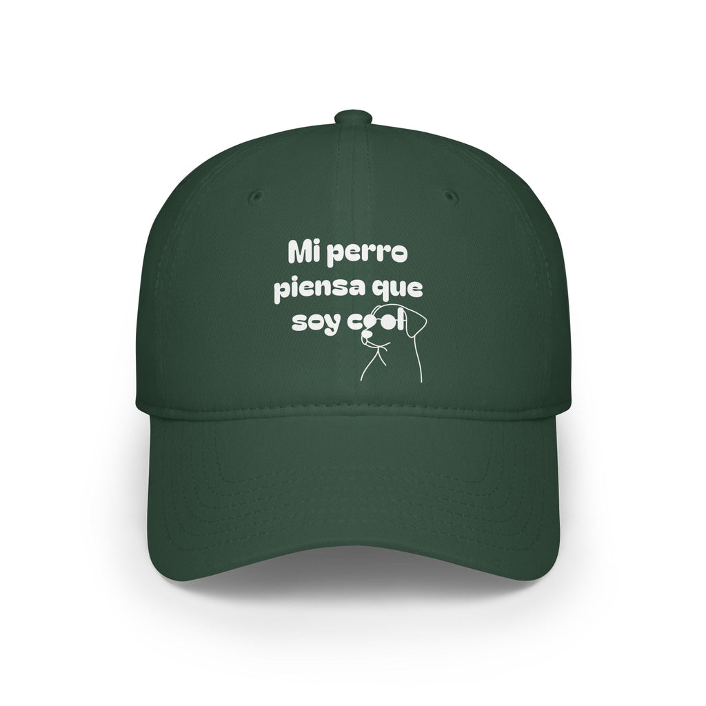 Funny Dog Lover Cap, Low Profile Baseball Cap, Pet Parent Gift, Casual Wear, Birthday Gift, Dog Owner Gift