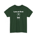 Unisex Pet Lover Tee - "Love at first lick" - Perfect for Dog Lovers, Animal Enthusiasts, Gifts, Casual Wear, Cute Fashion