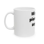 Cool Dog Mom Ceramic Mug - Funny Pet Lover Gift, Dog Owner Coffee Cup, Dog-Themed Mug, Unique Animal Lover Present, Cute Pet Gift