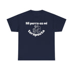 Unisex Heavy Cotton Tee with Fun Dog Therapy Quote, Pet Lover Gift, Casual T-Shirt for Dog Owners, Ideal for Everyday Wear