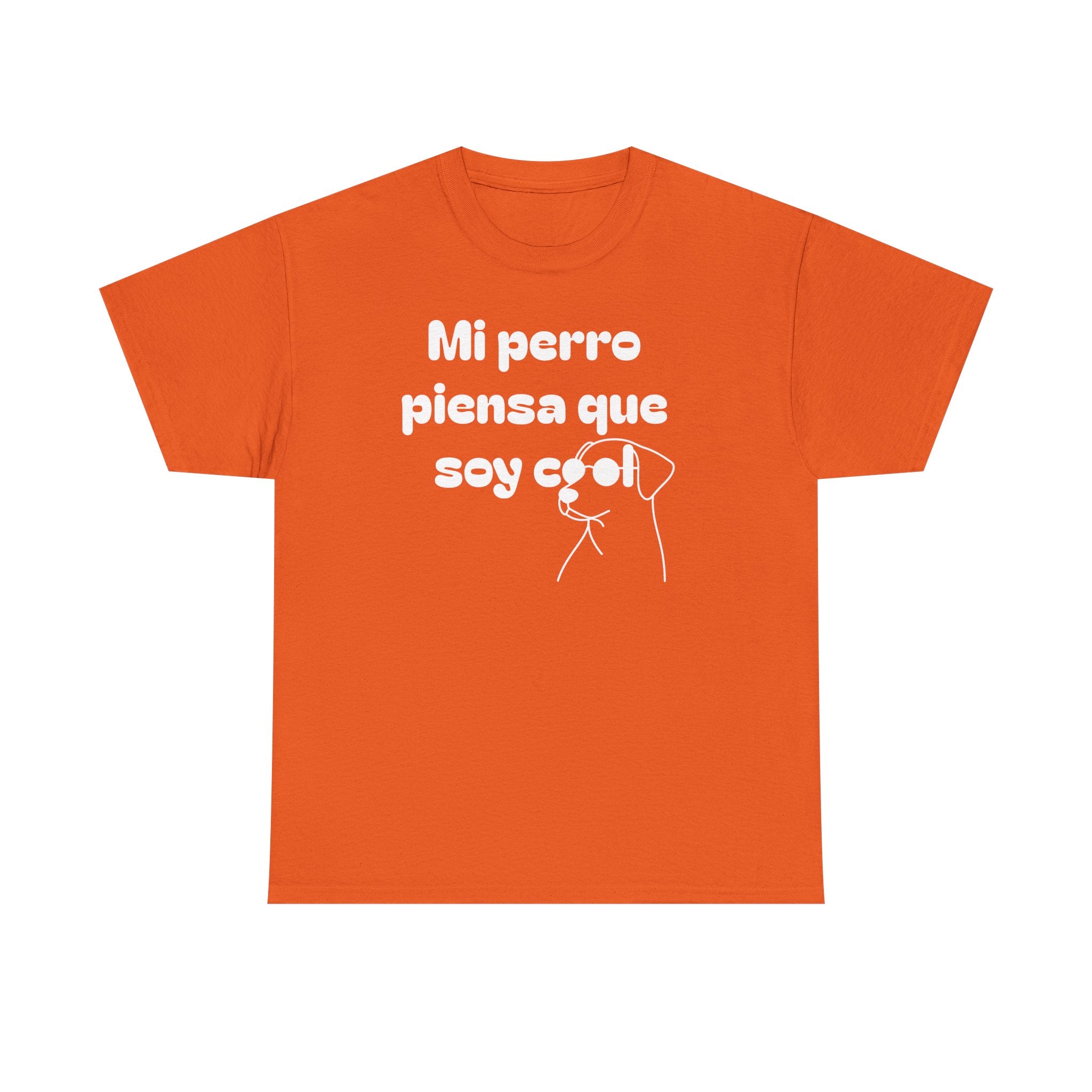 Funny Dog Lover Tee, Casual T-Shirt for Pet Owners, Gift for Dog Lovers, Dog Mom Gift, Unisex Heavy Cotton Tee