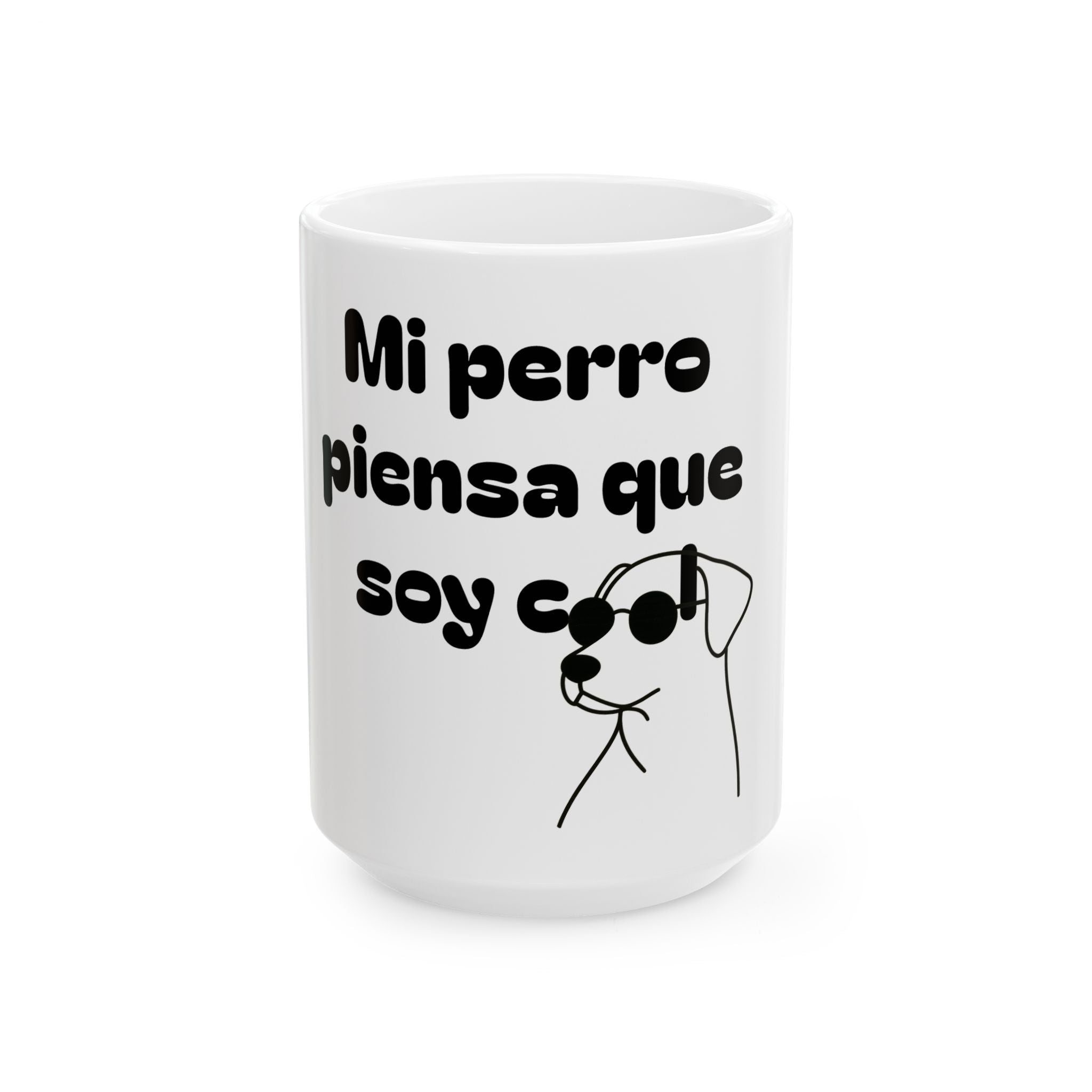 Cool Dog Mom Ceramic Mug - Funny Pet Lover Gift, Dog Owner Coffee Cup, Dog-Themed Mug, Unique Animal Lover Present, Cute Pet Gift