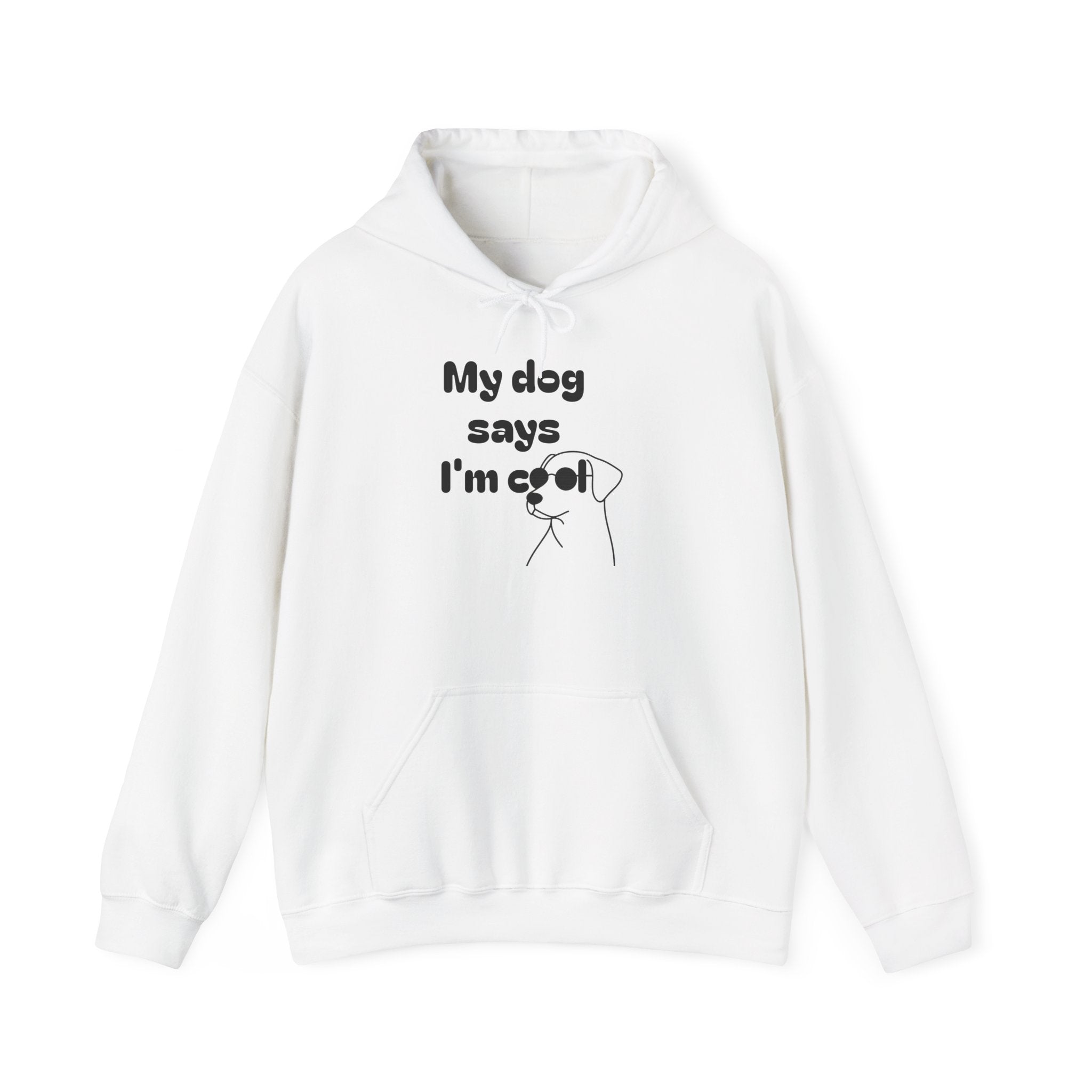 Cool Dog Quotes Hoodie, Funny Pet Lover Sweatshirt, Gift for Dog Owners, Animal Lover Apparel, Unique Dog Mom Gift