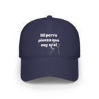 Funny Dog Lover Cap, Low Profile Baseball Cap, Pet Parent Gift, Casual Wear, Birthday Gift, Dog Owner Gift