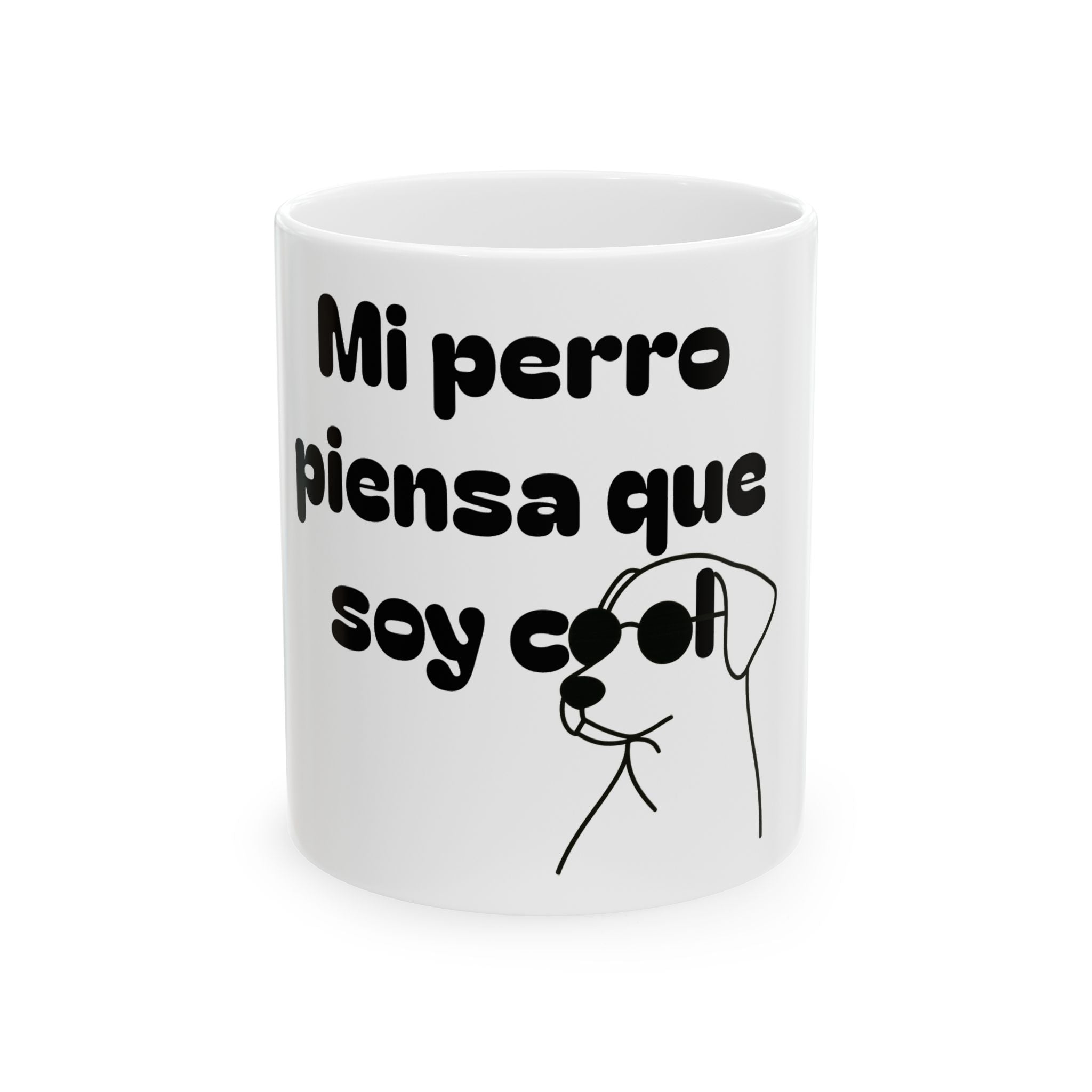 Cool Dog Mom Ceramic Mug - Funny Pet Lover Gift, Dog Owner Coffee Cup, Dog-Themed Mug, Unique Animal Lover Present, Cute Pet Gift