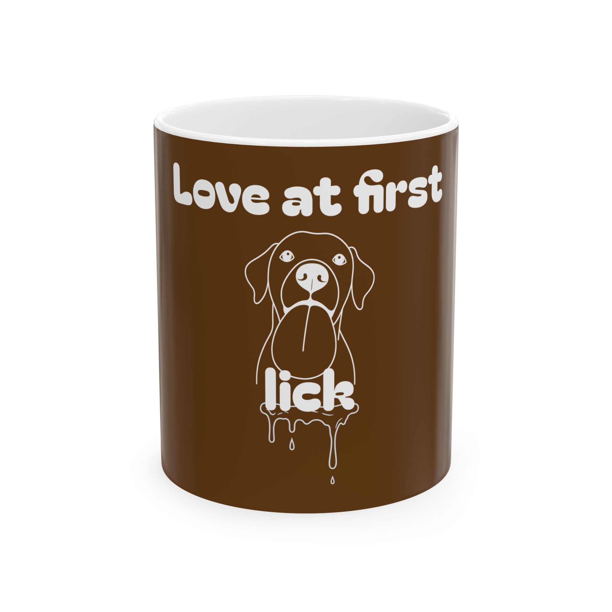 Dog Lover's Ceramic Mug - Perfect Gift for Pet Owners, Cute Coffee Cup, Funny Doggy Design, Birthday & Pet Adoption Celebration