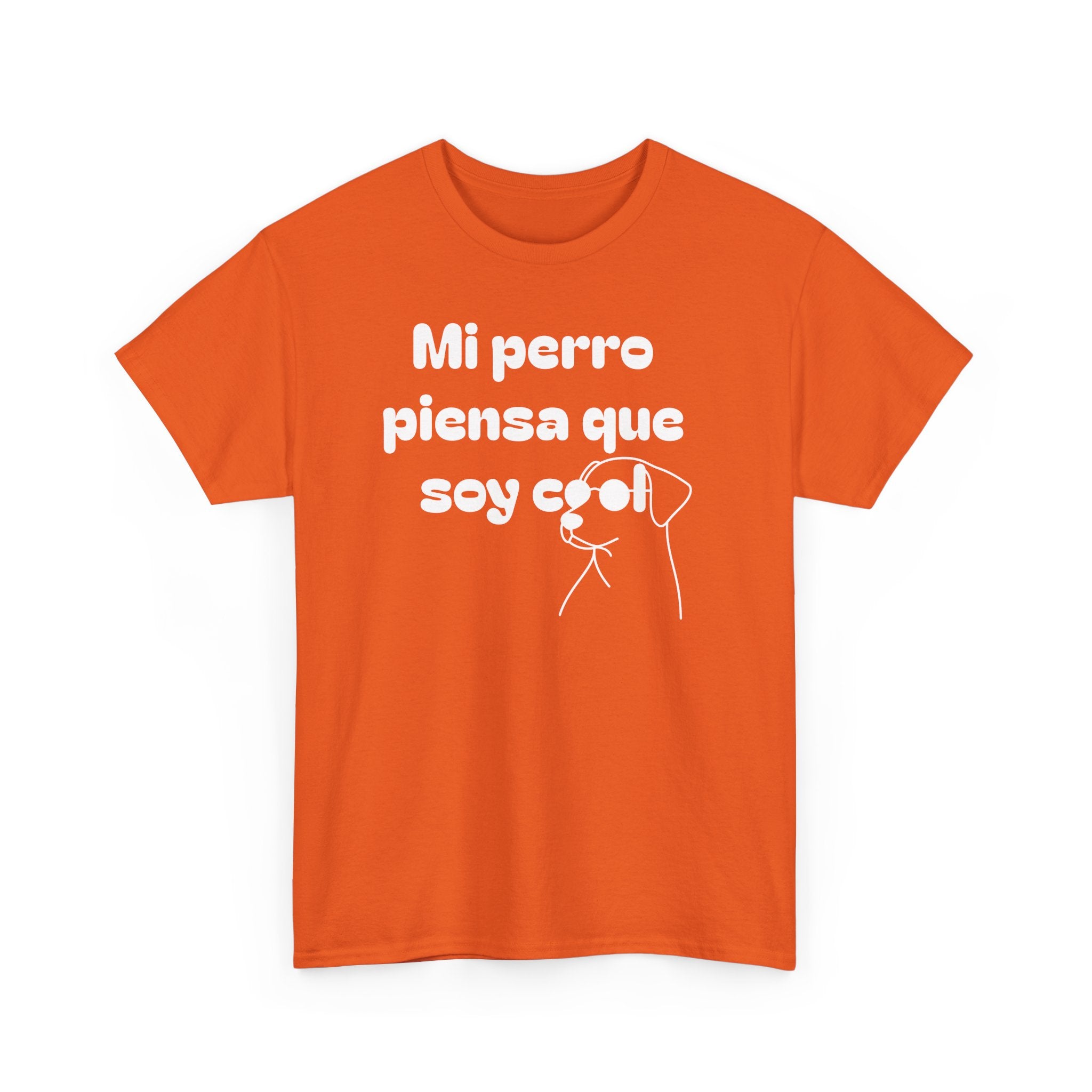 Funny Dog Lover Tee, Casual T-Shirt for Pet Owners, Gift for Dog Lovers, Dog Mom Gift, Unisex Heavy Cotton Tee
