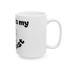 Funny Therapist Dog Ceramic Mug - Gift for Dog Lovers, Coffee Mugs, Pet Owners, Humor Gifts, Unique Home Decor