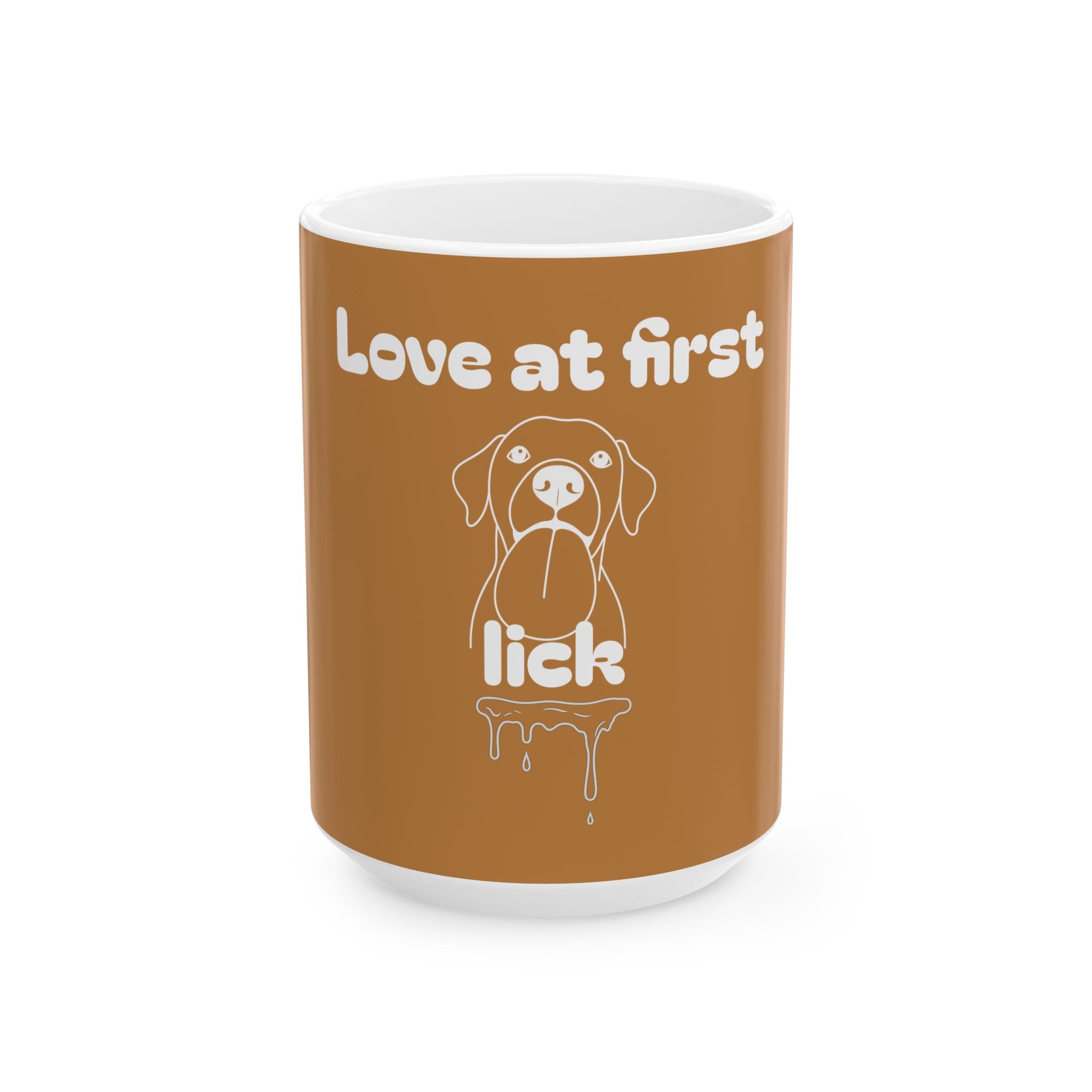 Dog Lover's Ceramic Mug - Perfect Gift for Pet Owners, Cute Coffee Cup, Funny Doggy Design, Birthday & Pet Adoption Celebration