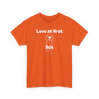 Unisex Pet Lover Tee - "Love at first lick" - Perfect for Dog Lovers, Animal Enthusiasts, Gifts, Casual Wear, Cute Fashion