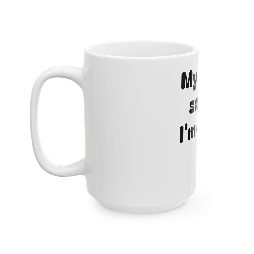 Cool Dog Mom Ceramic Mug - Funny Pet Lover Gift, Dog Owner Coffee Cup, Dog-Themed Mug, Unique Animal Lover Present, Cute Pet Gift