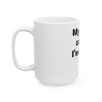 Cool Dog Mom Ceramic Mug - Funny Pet Lover Gift, Dog Owner Coffee Cup, Dog-Themed Mug, Unique Animal Lover Present, Cute Pet Gift