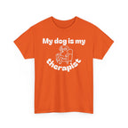 Funny Dog Lover Tee, Casual T-Shirt for Pet Owners, Gift for Dog Lovers, Dog Mom Gift, Unisex Heavy Cotton Tee