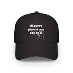 Funny Dog Lover Cap, Low Profile Baseball Cap, Pet Parent Gift, Casual Wear, Birthday Gift, Dog Owner Gift