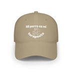 Cute Dog Therapist Cap, Low Profile Baseball Cap, Pet Lover Gift, Fun Hat for Dog Owners, Birthday, Dog Mom, Animal Therapy