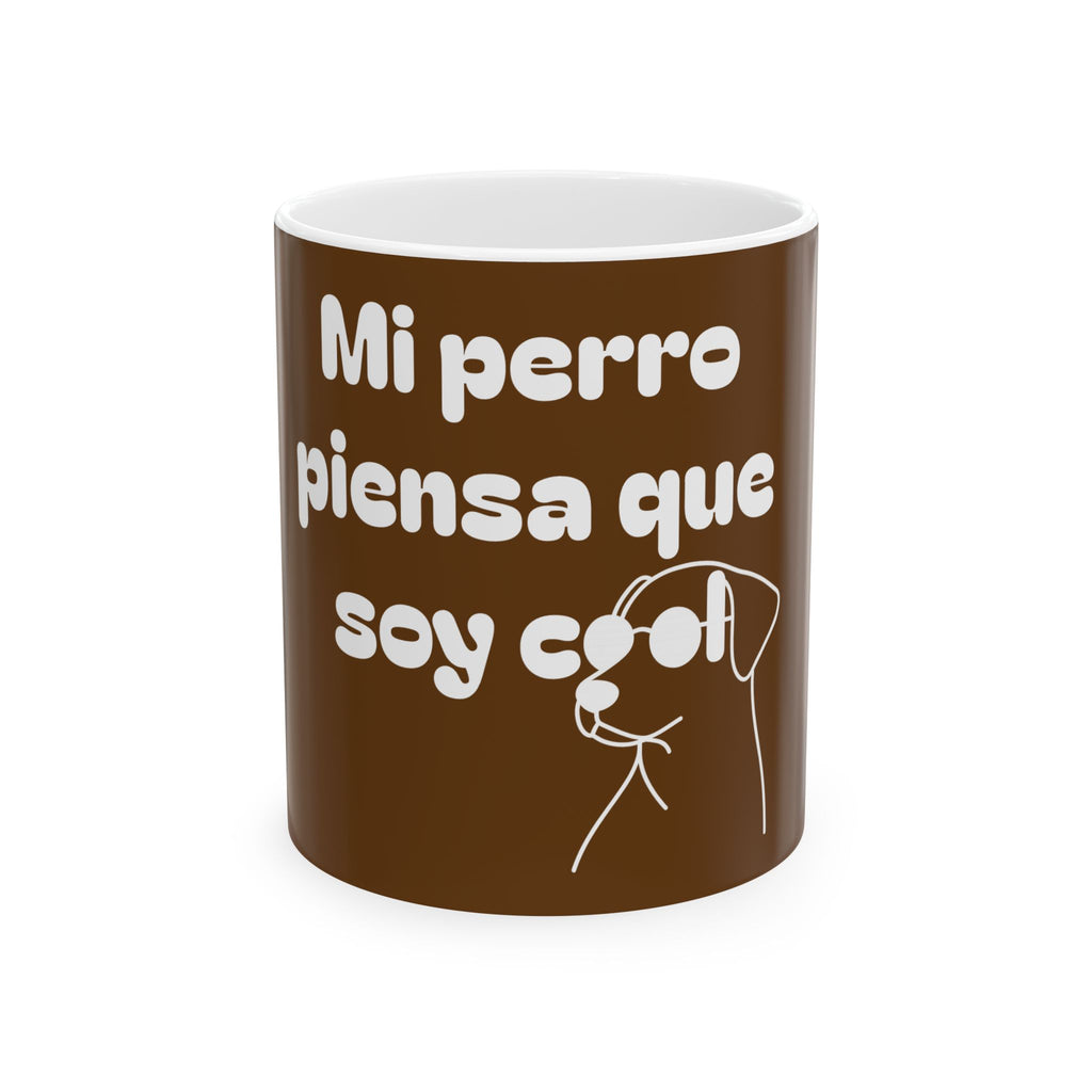 Cool Dog Mom Ceramic Mug - Funny Pet Lover Gift, Dog Owner Coffee Cup, Dog-Themed Mug, Unique Animal Lover Present, Cute Pet Gift