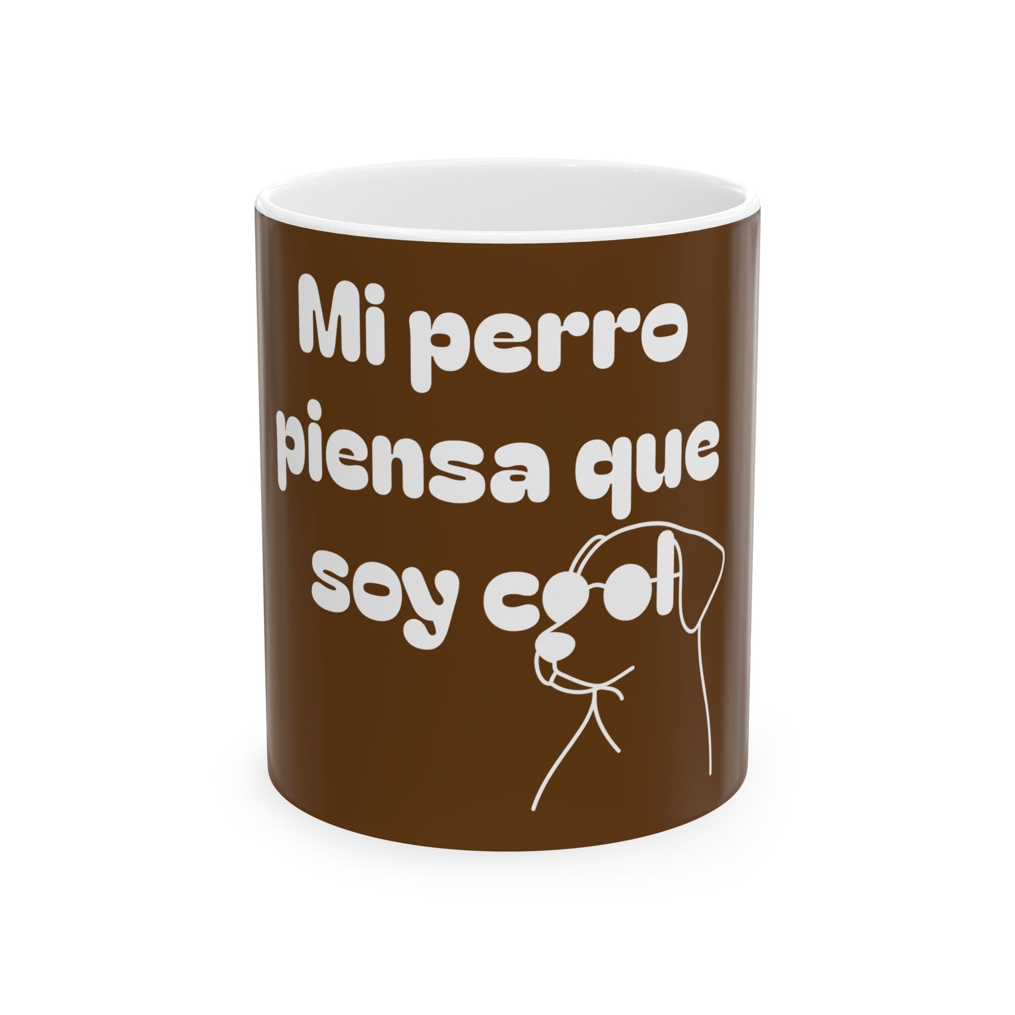 Cool Dog Mom Ceramic Mug - Funny Pet Lover Gift, Dog Owner Coffee Cup, Dog-Themed Mug, Unique Animal Lover Present, Cute Pet Gift