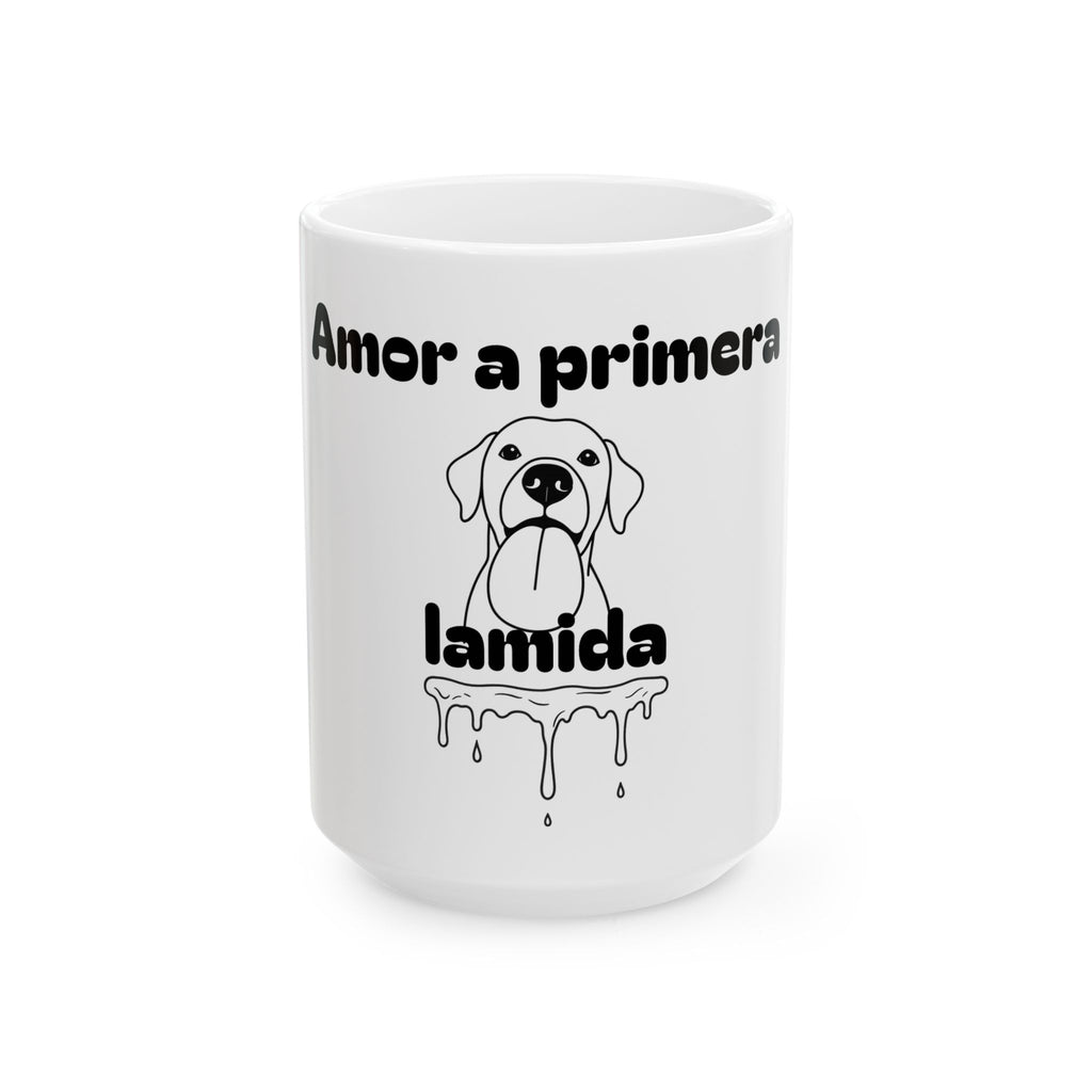Dog Lover's Ceramic Mug - Perfect Gift for Pet Owners, Cute Coffee Cup, Funny Doggy Design, Birthday & Pet Adoption Celebration