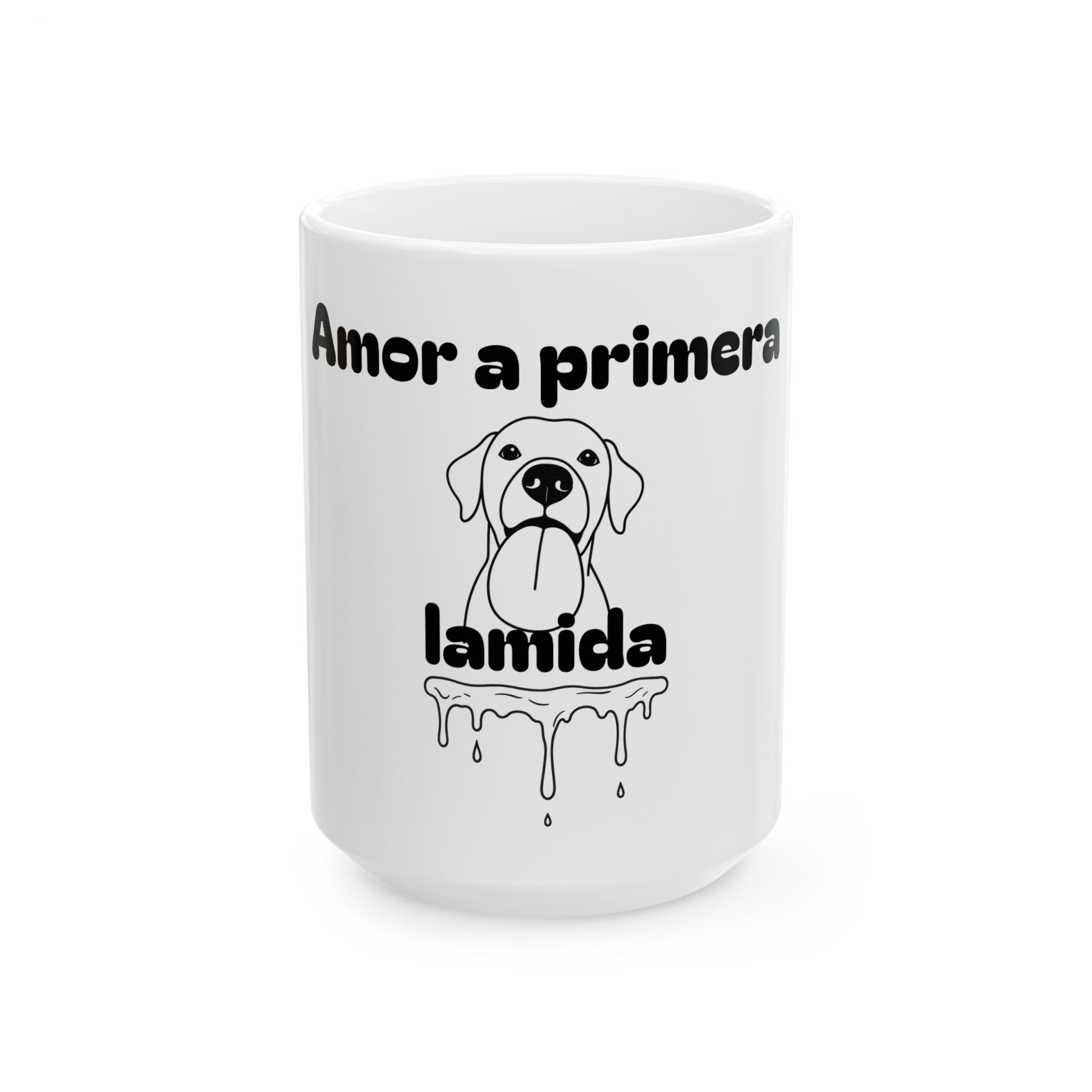 Dog Lover's Ceramic Mug - Perfect Gift for Pet Owners, Cute Coffee Cup, Funny Doggy Design, Birthday & Pet Adoption Celebration