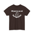 Unisex Heavy Cotton Tee with Fun Dog Therapy Quote, Pet Lover Gift, Casual T-Shirt for Dog Owners, Ideal for Everyday Wear
