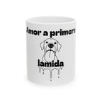 Dog Lover's Ceramic Mug - Perfect Gift for Pet Owners, Cute Coffee Cup, Funny Doggy Design, Birthday & Pet Adoption Celebration