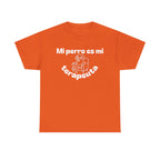 Unisex Heavy Cotton Tee with Fun Dog Therapy Quote, Pet Lover Gift, Casual T-Shirt for Dog Owners, Ideal for Everyday Wear