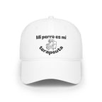 Cute Dog Therapist Cap, Low Profile Baseball Cap, Pet Lover Gift, Fun Hat for Dog Owners, Birthday, Dog Mom, Animal Therapy