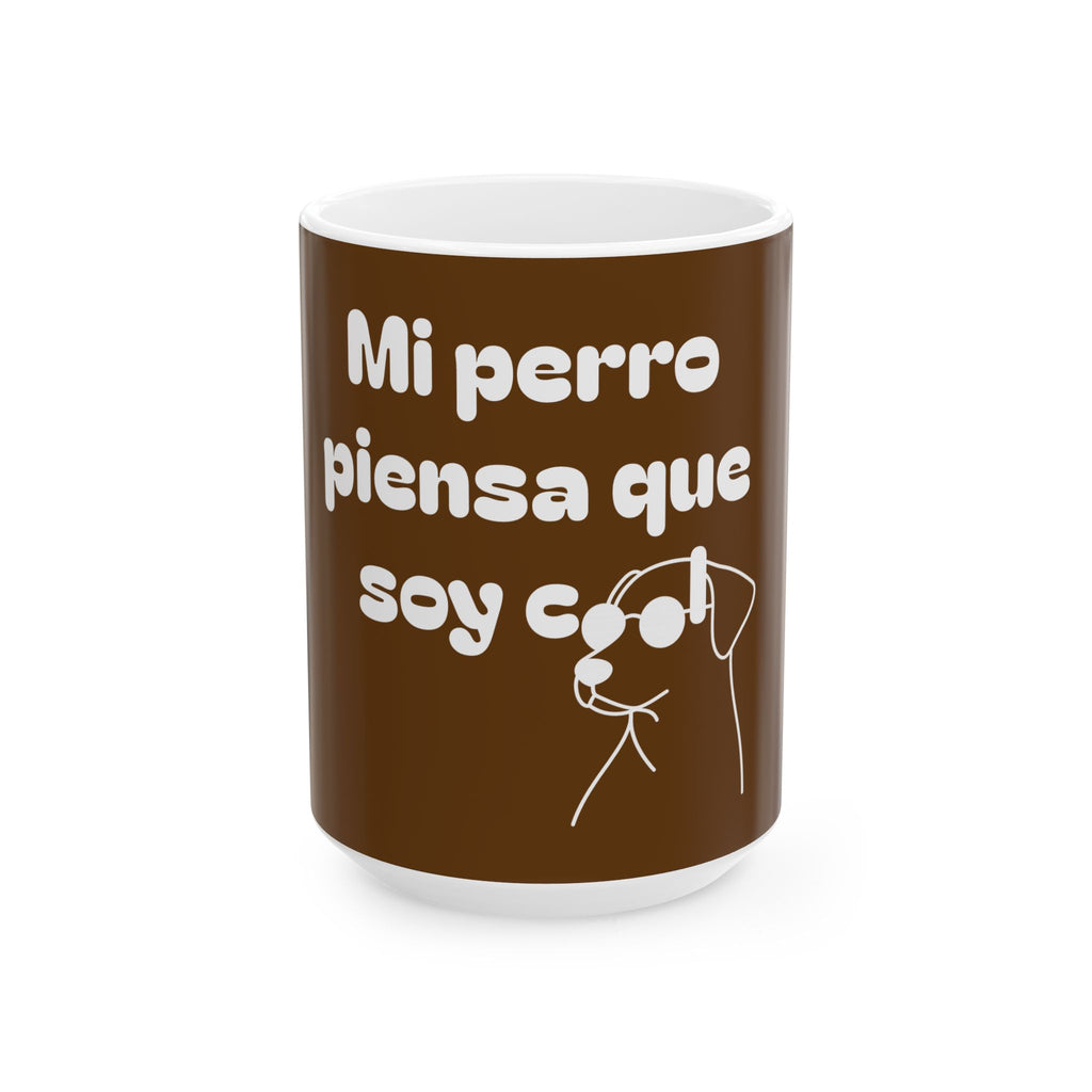 Cool Dog Mom Ceramic Mug - Funny Pet Lover Gift, Dog Owner Coffee Cup, Dog-Themed Mug, Unique Animal Lover Present, Cute Pet Gift