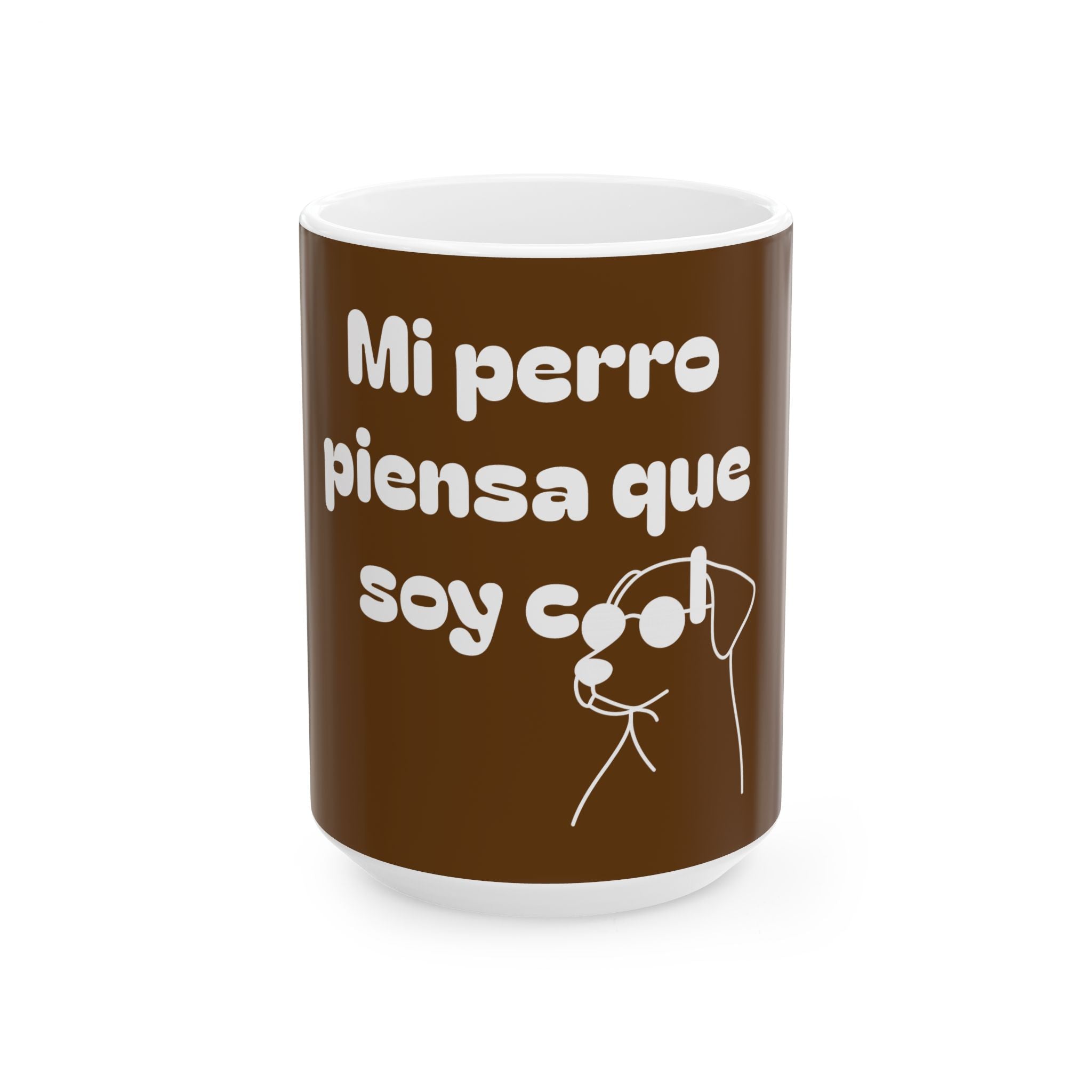Cool Dog Mom Ceramic Mug - Funny Pet Lover Gift, Dog Owner Coffee Cup, Dog-Themed Mug, Unique Animal Lover Present, Cute Pet Gift