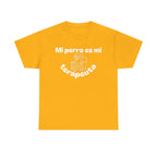 Unisex Heavy Cotton Tee with Fun Dog Therapy Quote, Pet Lover Gift, Casual T-Shirt for Dog Owners, Ideal for Everyday Wear