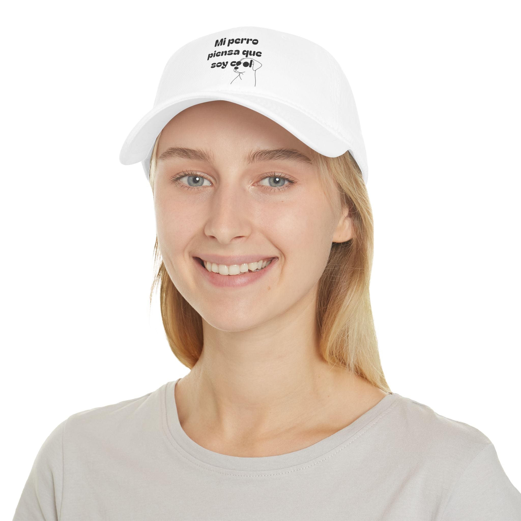 Funny Dog Lover Cap, Low Profile Baseball Cap, Pet Parent Gift, Casual Wear, Birthday Gift, Dog Owner Gift