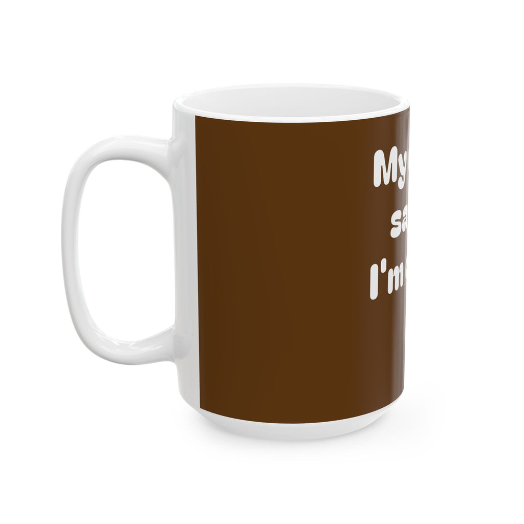 Cool Dog Mom Ceramic Mug - Funny Pet Lover Gift, Dog Owner Coffee Cup, Dog-Themed Mug, Unique Animal Lover Present, Cute Pet Gift