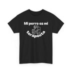 Unisex Heavy Cotton Tee with Fun Dog Therapy Quote, Pet Lover Gift, Casual T-Shirt for Dog Owners, Ideal for Everyday Wear