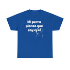 Funny Dog Lover Tee, Casual T-Shirt for Pet Owners, Gift for Dog Lovers, Dog Mom Gift, Unisex Heavy Cotton Tee