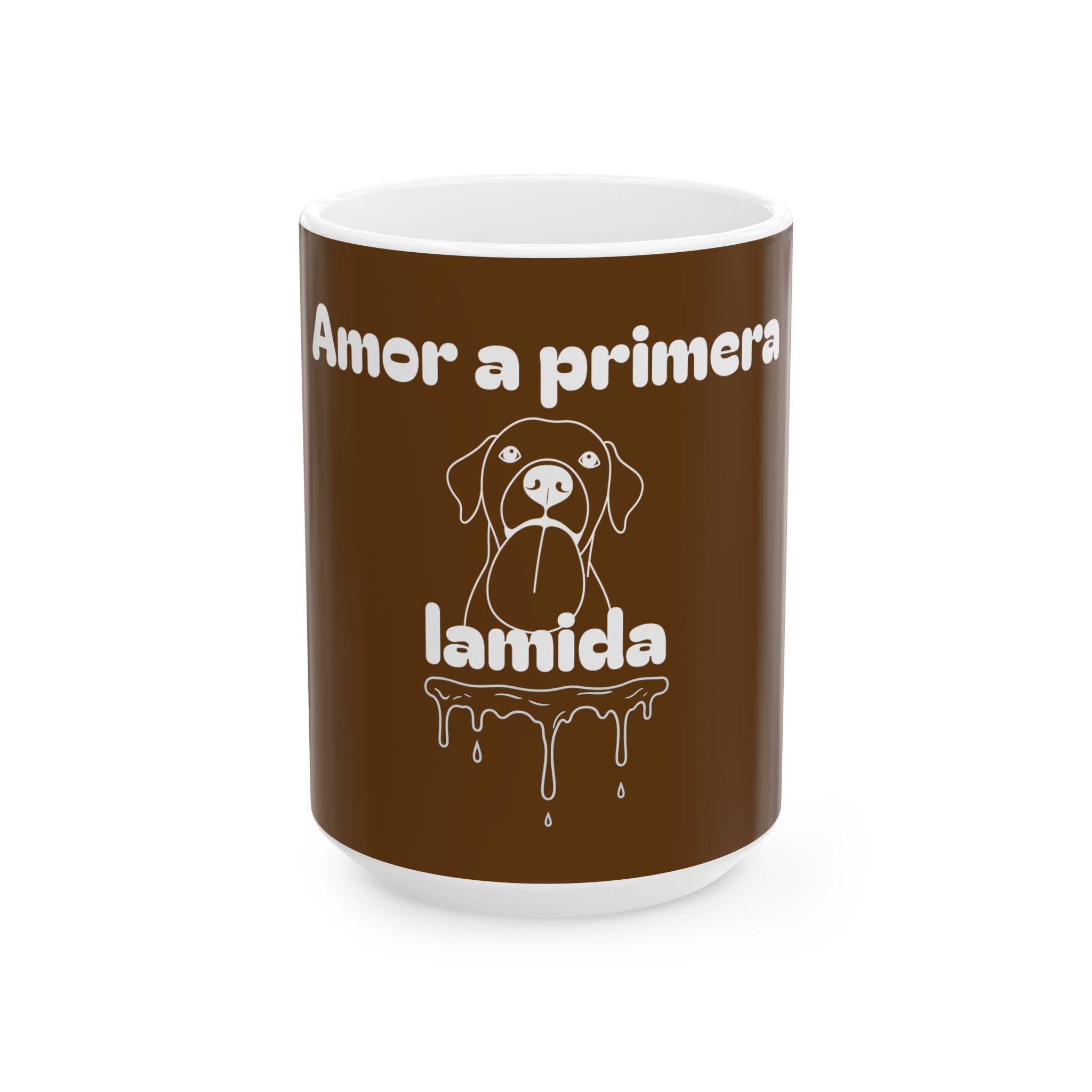 Dog Lover's Ceramic Mug - Perfect Gift for Pet Owners, Cute Coffee Cup, Funny Doggy Design, Birthday & Pet Adoption Celebration