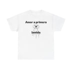Unisex Pet Lover Tee - "Amor a primera lamida" - Perfect for Dog Lovers, Animal Enthusiasts, Gifts, Casual Wear, Cute Fashion