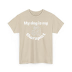 Funny Dog Lover Tee, Casual T-Shirt for Pet Owners, Gift for Dog Lovers, Dog Mom Gift, Unisex Heavy Cotton Tee