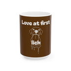 Dog Lover's Ceramic Mug - Perfect Gift for Pet Owners, Cute Coffee Cup, Funny Doggy Design, Birthday & Pet Adoption Celebration