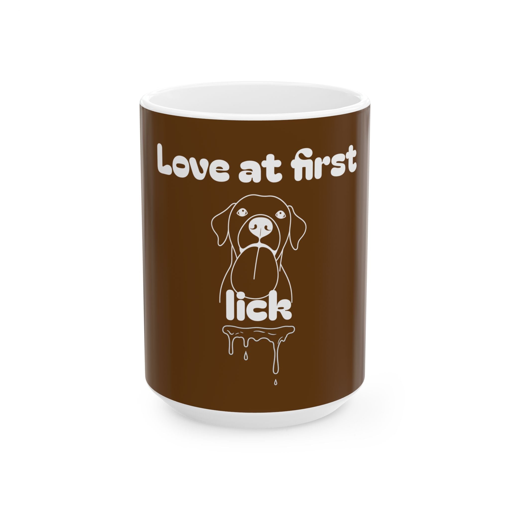 Dog Lover's Ceramic Mug - Perfect Gift for Pet Owners, Cute Coffee Cup, Funny Doggy Design, Birthday & Pet Adoption Celebration