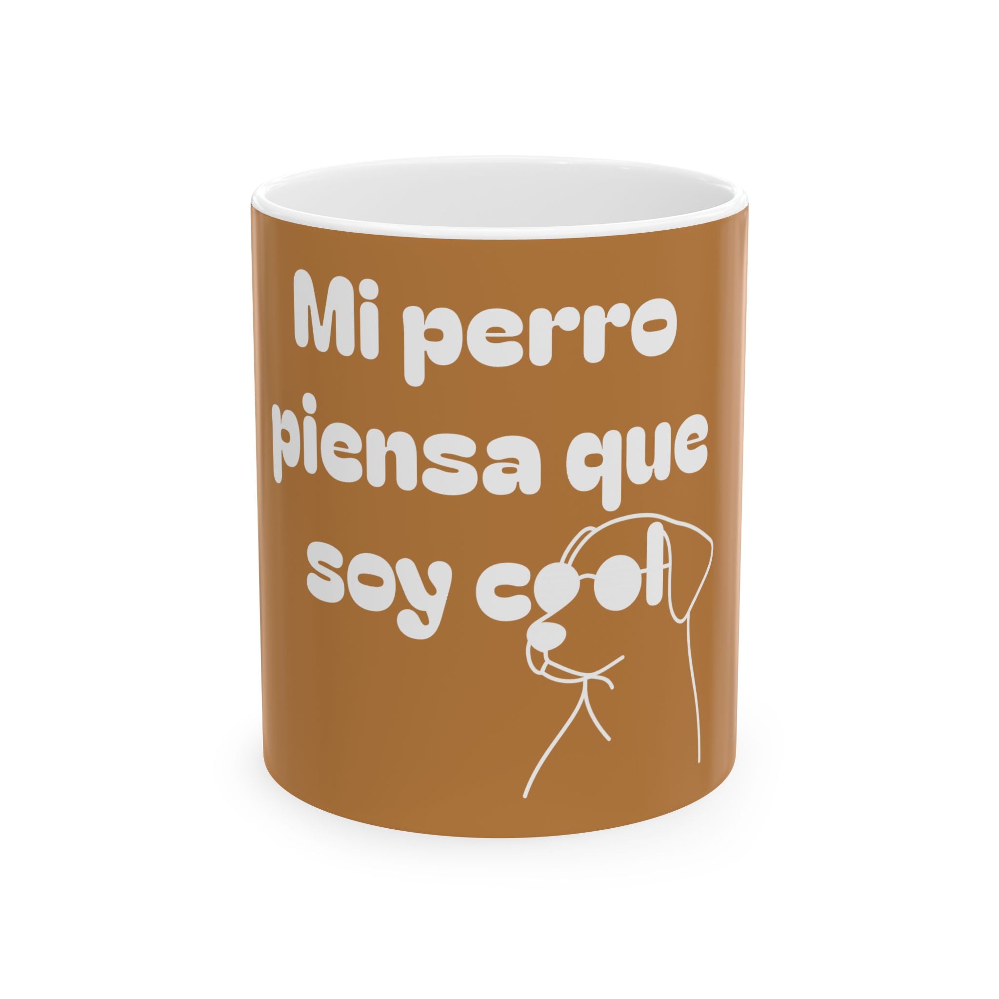 Cool Dog Mom Ceramic Mug - Funny Pet Lover Gift, Dog Owner Coffee Cup, Dog-Themed Mug, Unique Animal Lover Present, Cute Pet Gift