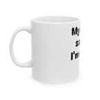 Cool Dog Mom Ceramic Mug - Funny Pet Lover Gift, Dog Owner Coffee Cup, Dog-Themed Mug, Unique Animal Lover Present, Cute Pet Gift