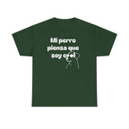 Funny Dog Lover Tee, Casual T-Shirt for Pet Owners, Gift for Dog Lovers, Dog Mom Gift, Unisex Heavy Cotton Tee