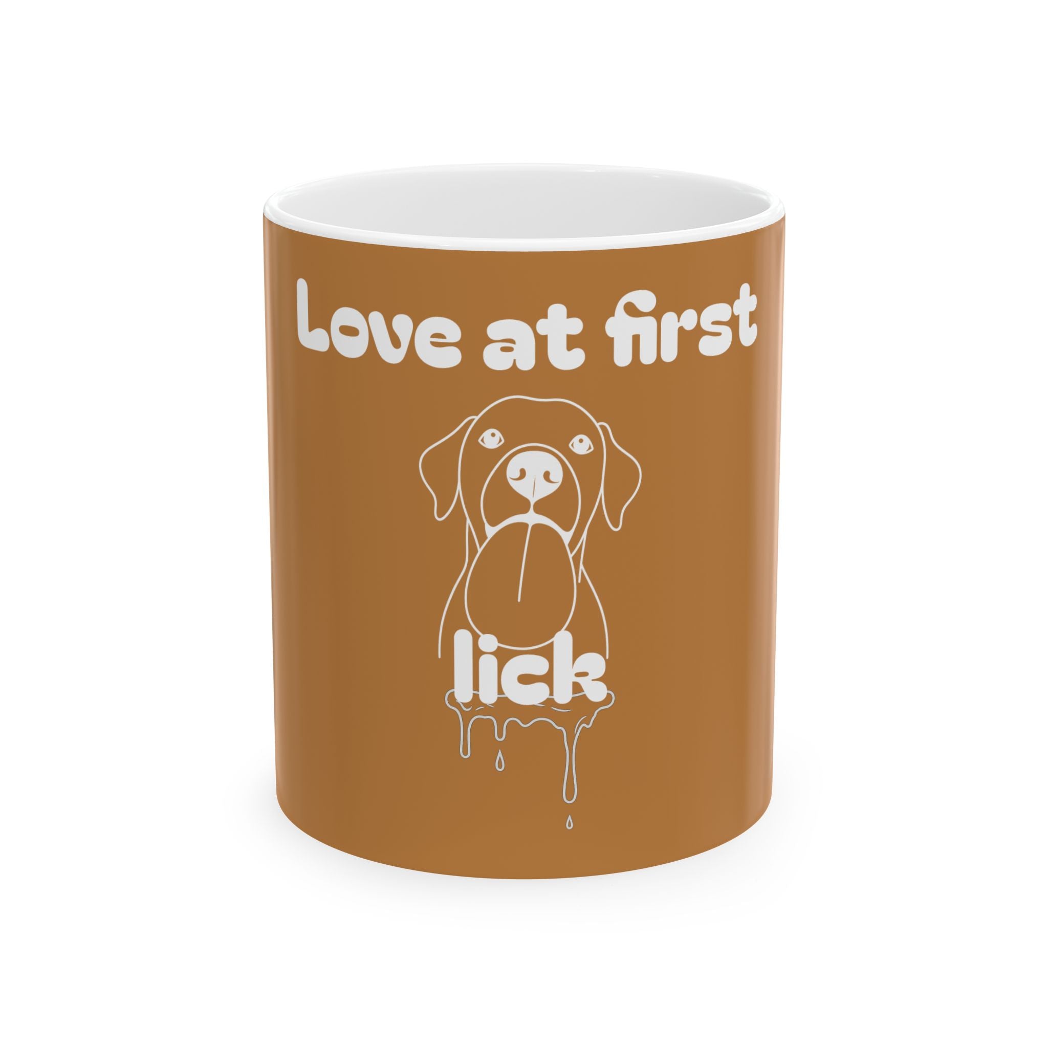Dog Lover's Ceramic Mug - Perfect Gift for Pet Owners, Cute Coffee Cup, Funny Doggy Design, Birthday & Pet Adoption Celebration